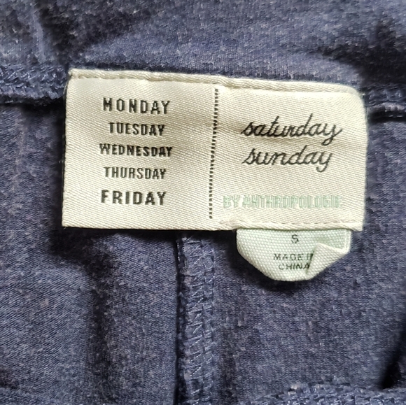 Anthropologie | Saturday Sunday | Colorblock Full Length Leggings - Picture 3 of 5